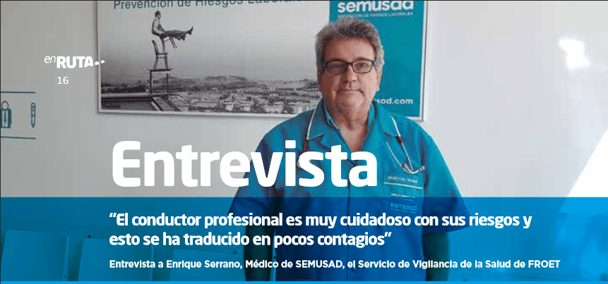 Entrevista a Enrique Serrano, médico de SEMUSAD